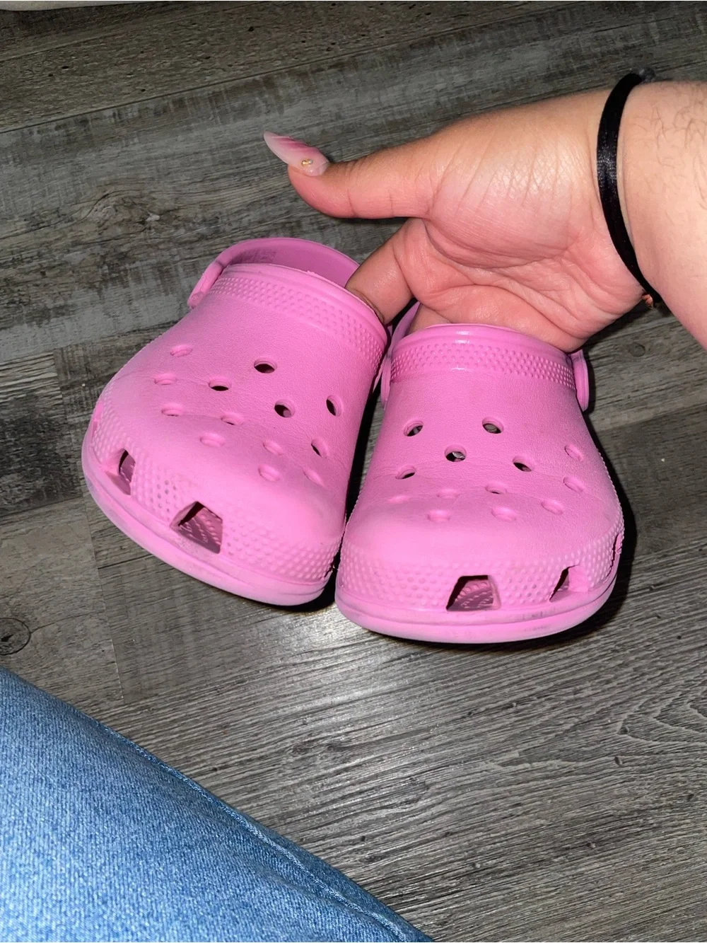 Crocs Kids Classic Clog in Pink